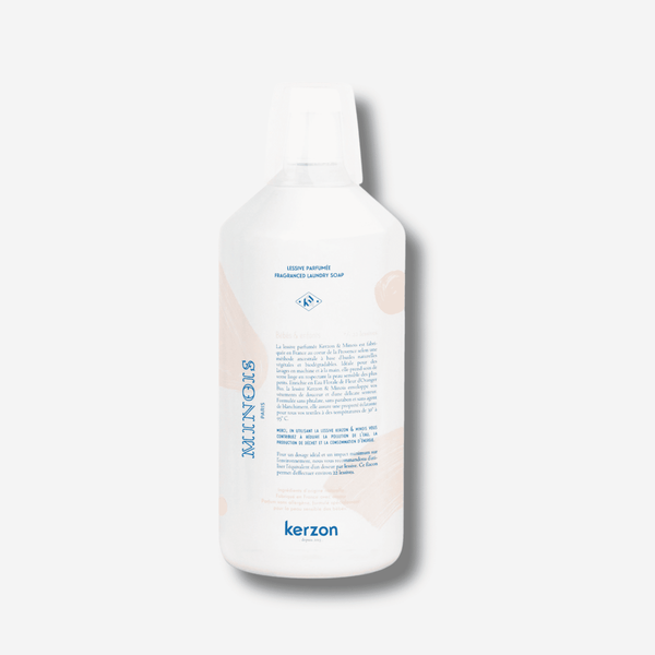 Minois Kerzon French laundry detergent allergen-free baby safe sensitive skin premium family laundry care Botā France UK