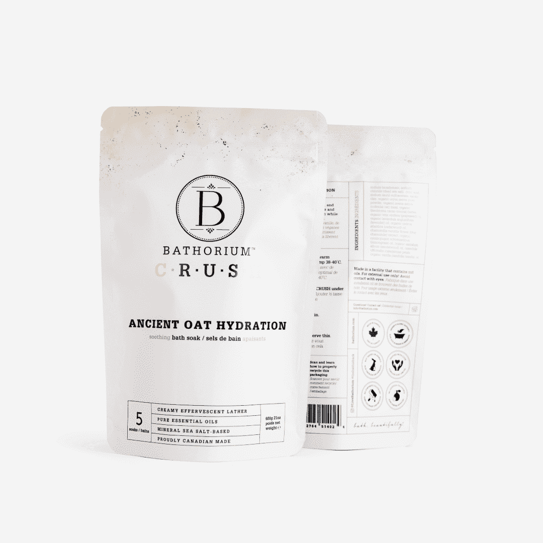 Bathorium Crush ancient oat hydration bath salt Bota