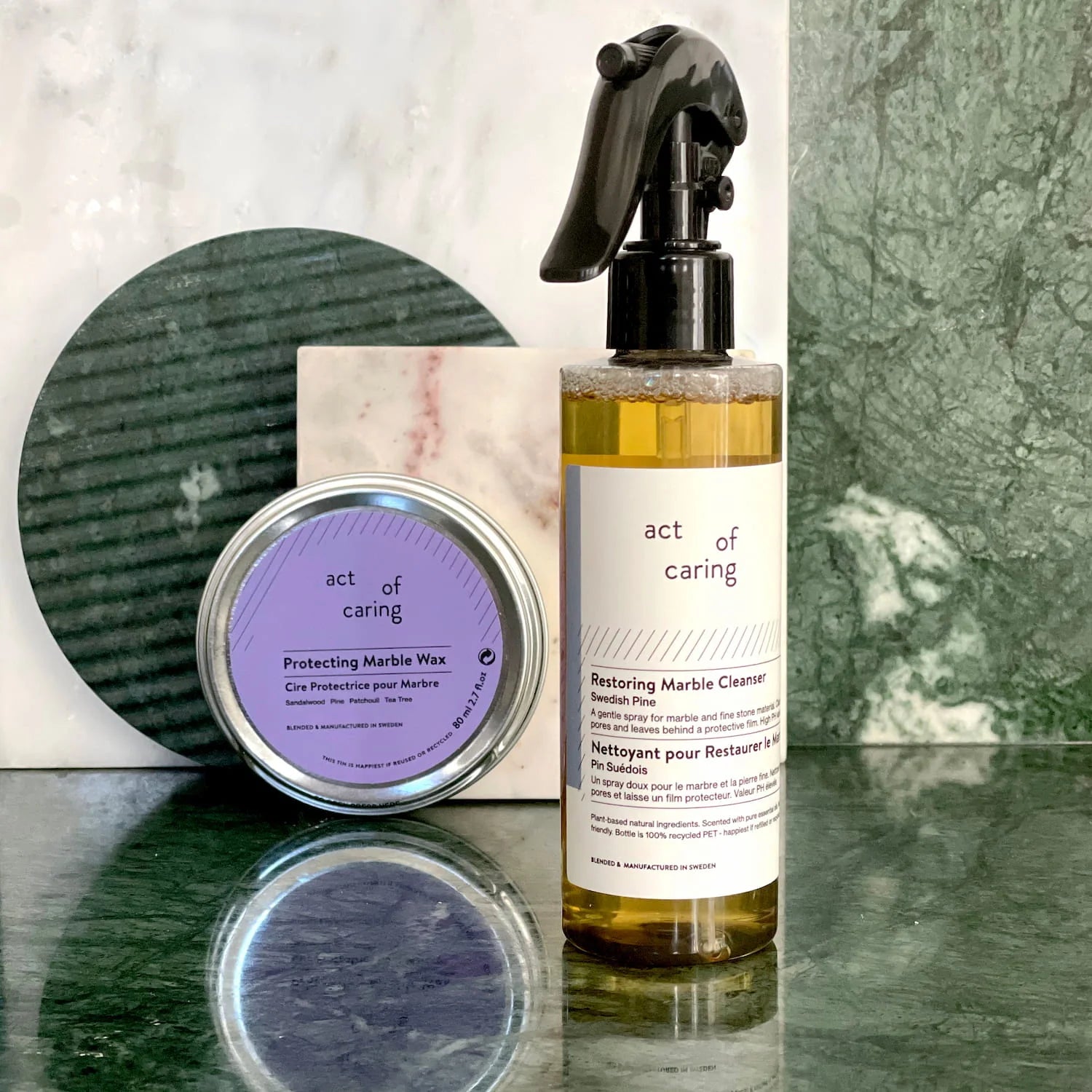 Act of Caring Protecting Marble and Fine Stone Wax Home | Botā natural skincare.