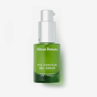 African Botanics Eye Contour Gel Serum — cooling gel with lupine peptides for dark circles and puffiness | Botā