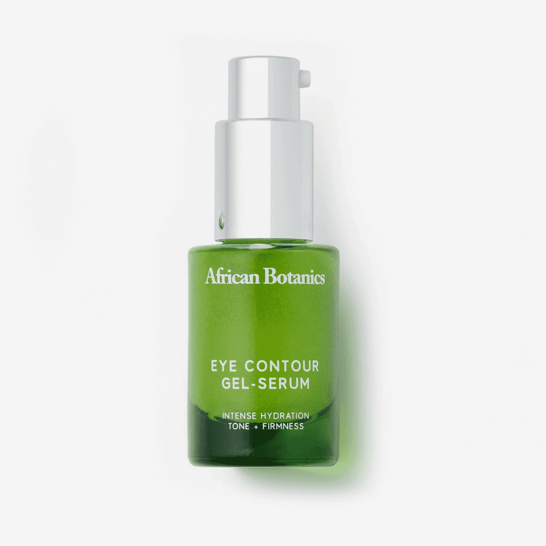 African Botanics eye contour gel serum natural eye cream dark circles puffiness anti-aging sensitive skin Botā France UK
