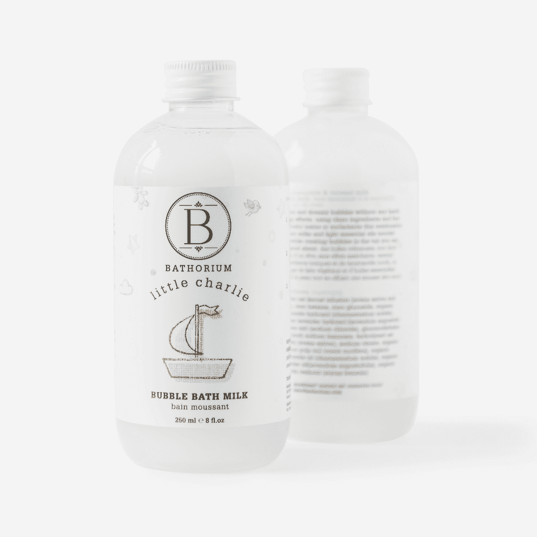 Bathorium Little Charlie natural baby bubble bath safe baby bath products clean baby care plant toxin-free Bota France UK