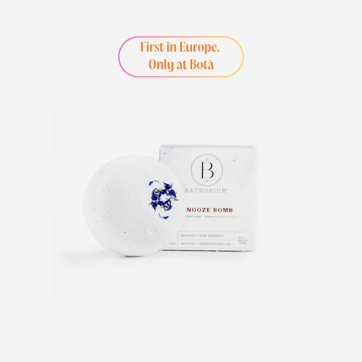 Bathorium Bath Bomb Snooze Bomb Bath & Body | Botā natural skincare.