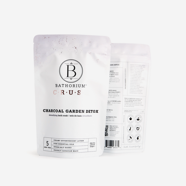 Crush Charcoal Garden Detox Soak by Bathorium