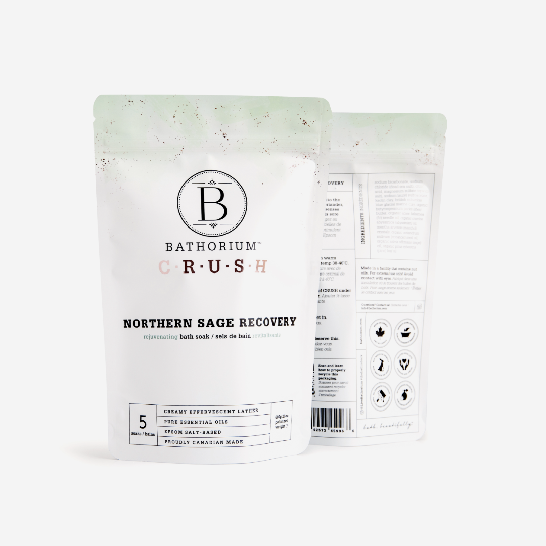 Crush Northern Sage Recovery Natural Muscle Relief by Bathorium