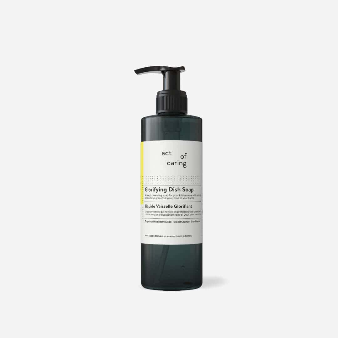 Act of Caring natural dish soap eco-friendly cleaning non-toxic kitchen essential oils family safe Botā uk france
