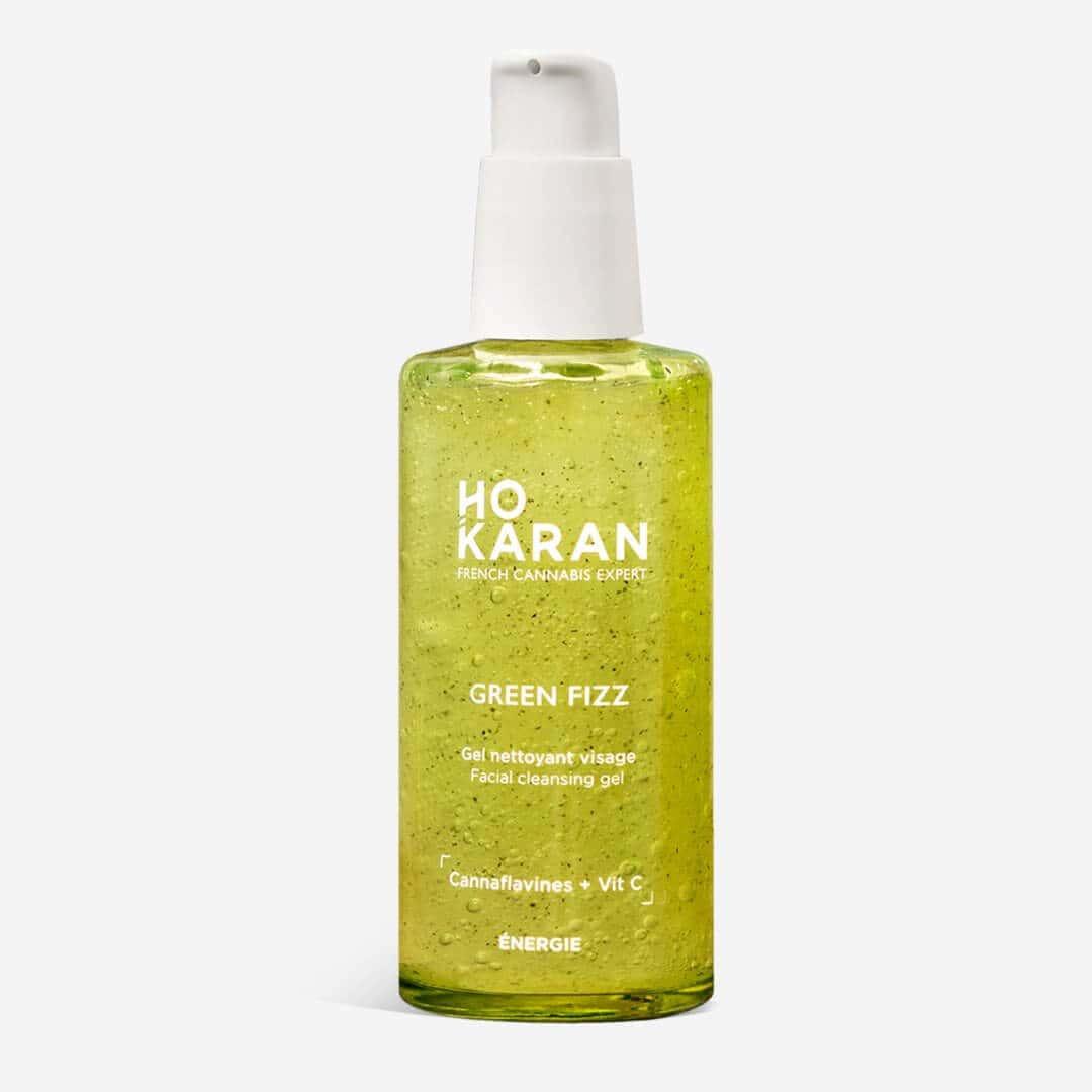 Hokaran hemp face cleanser vitamin C CBD cleanser natural energy skincare zesty menthol freshness clean beauty Botā France UK
