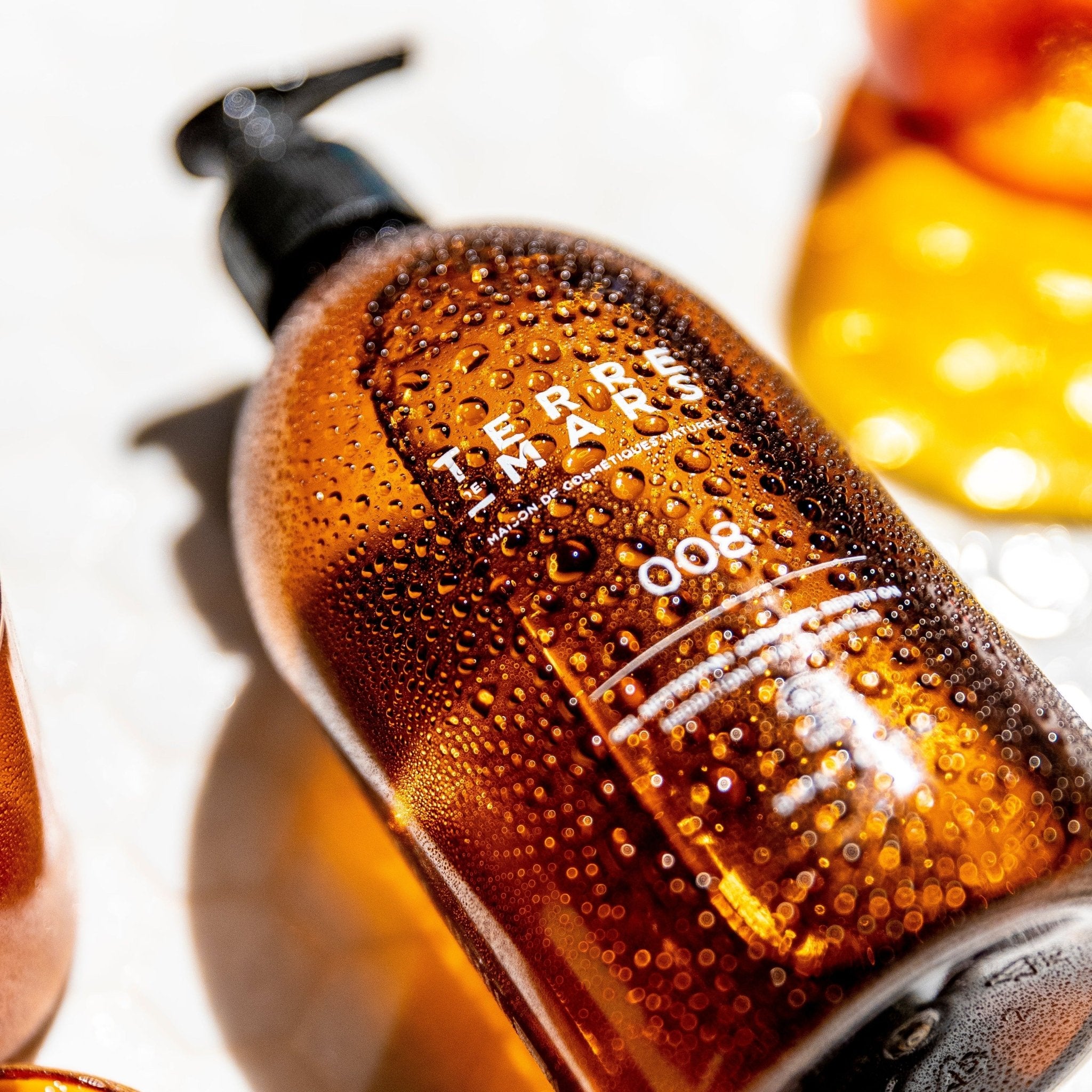 Terre de Mars organic nourishing shampoo coffee-infused French beauty gentle formula restorative bioactive ingredients