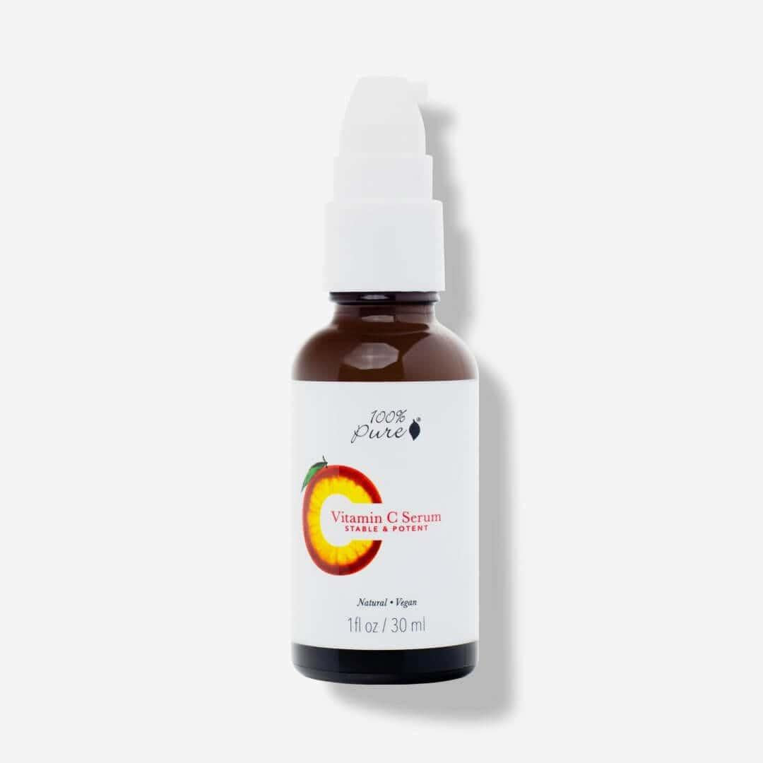 100 Pure vitamin C serum anti-aging face serum clean beauty skincare collagen production brightening firming Botā france uk