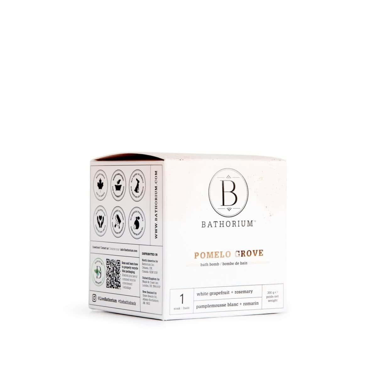 Bathorium Bath Bomb Pomelo Grove Bath & Body | Botā natural skincare.