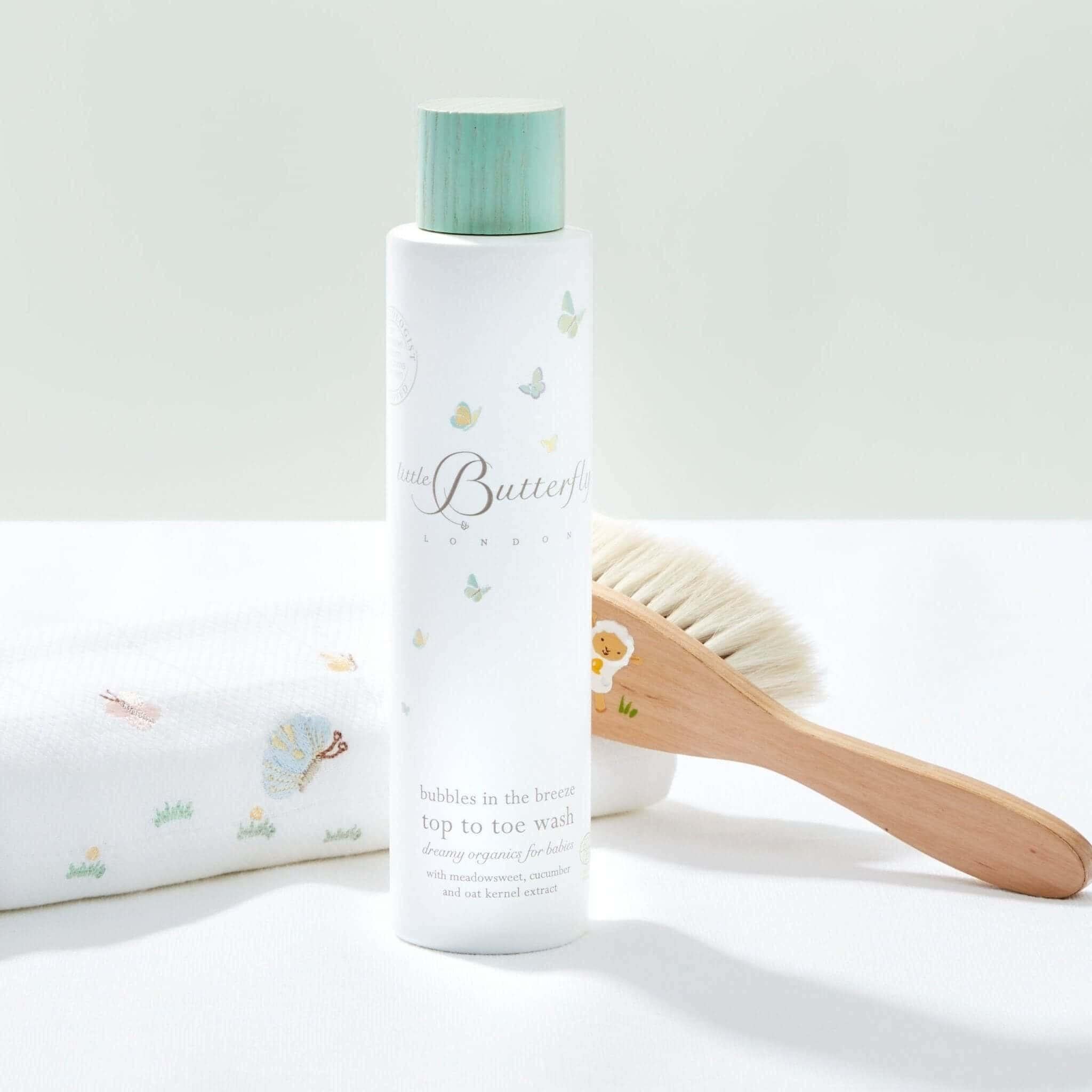 Little Butterfly Bubbles-In-The-Breeze Top-To-Toe Wash Children | Botā natural skincare.