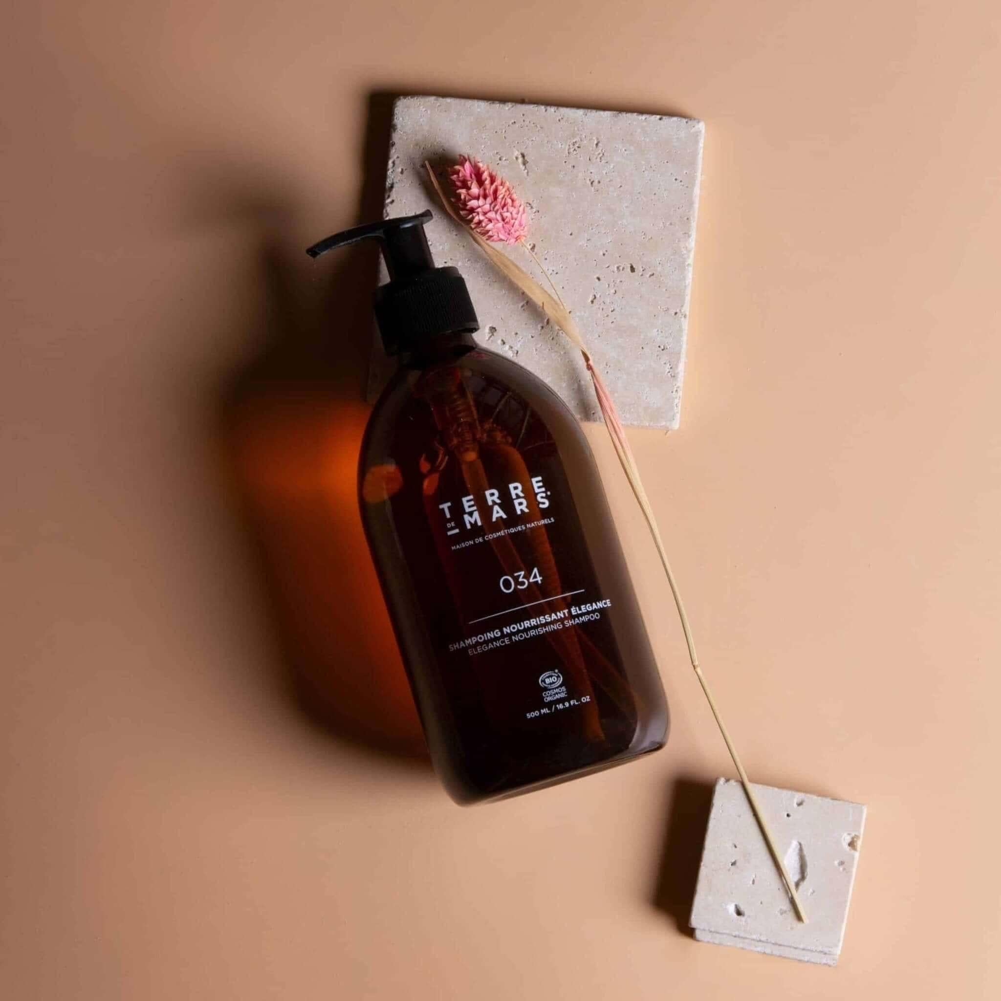 Terre de Mars organic nourishing shampoo coffee-infused French beauty gentle formula restorative ingredients Botā France UK
