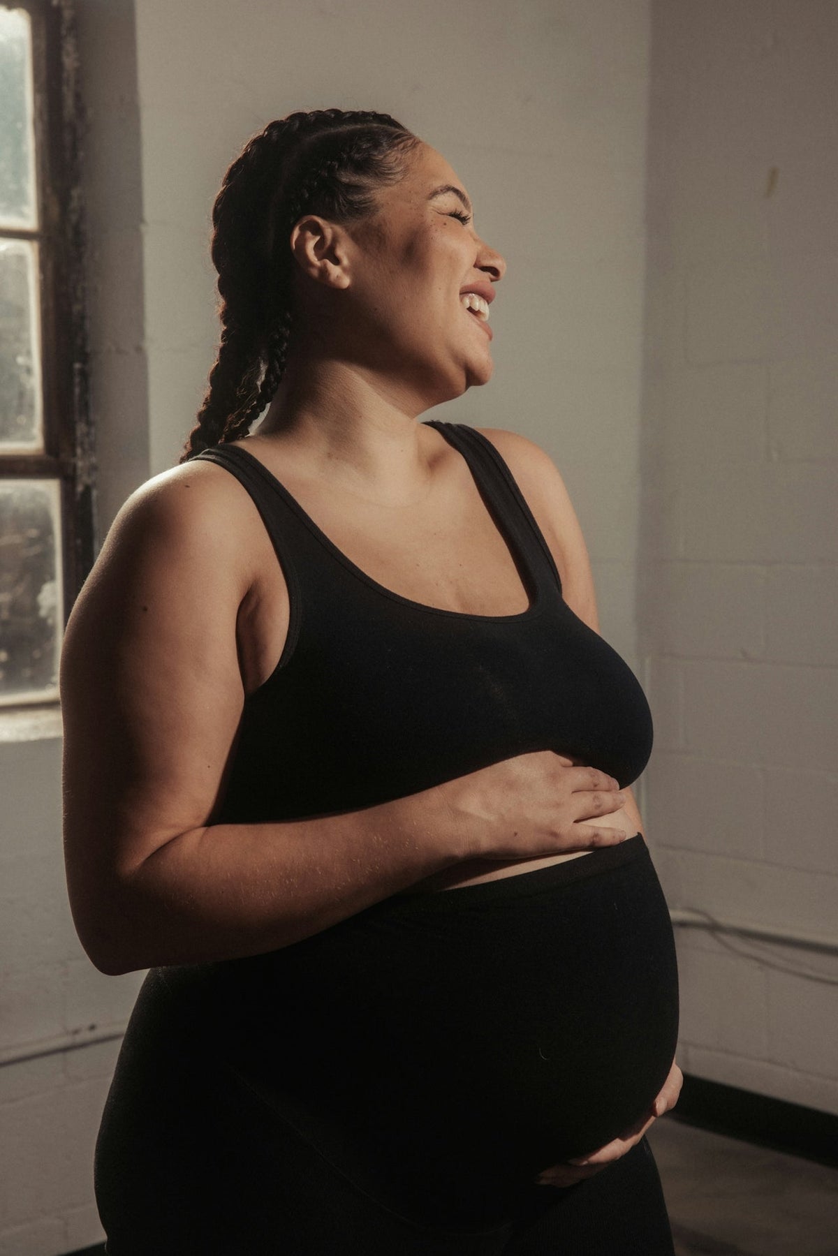 A calm, softly lit portrait in natural daylight