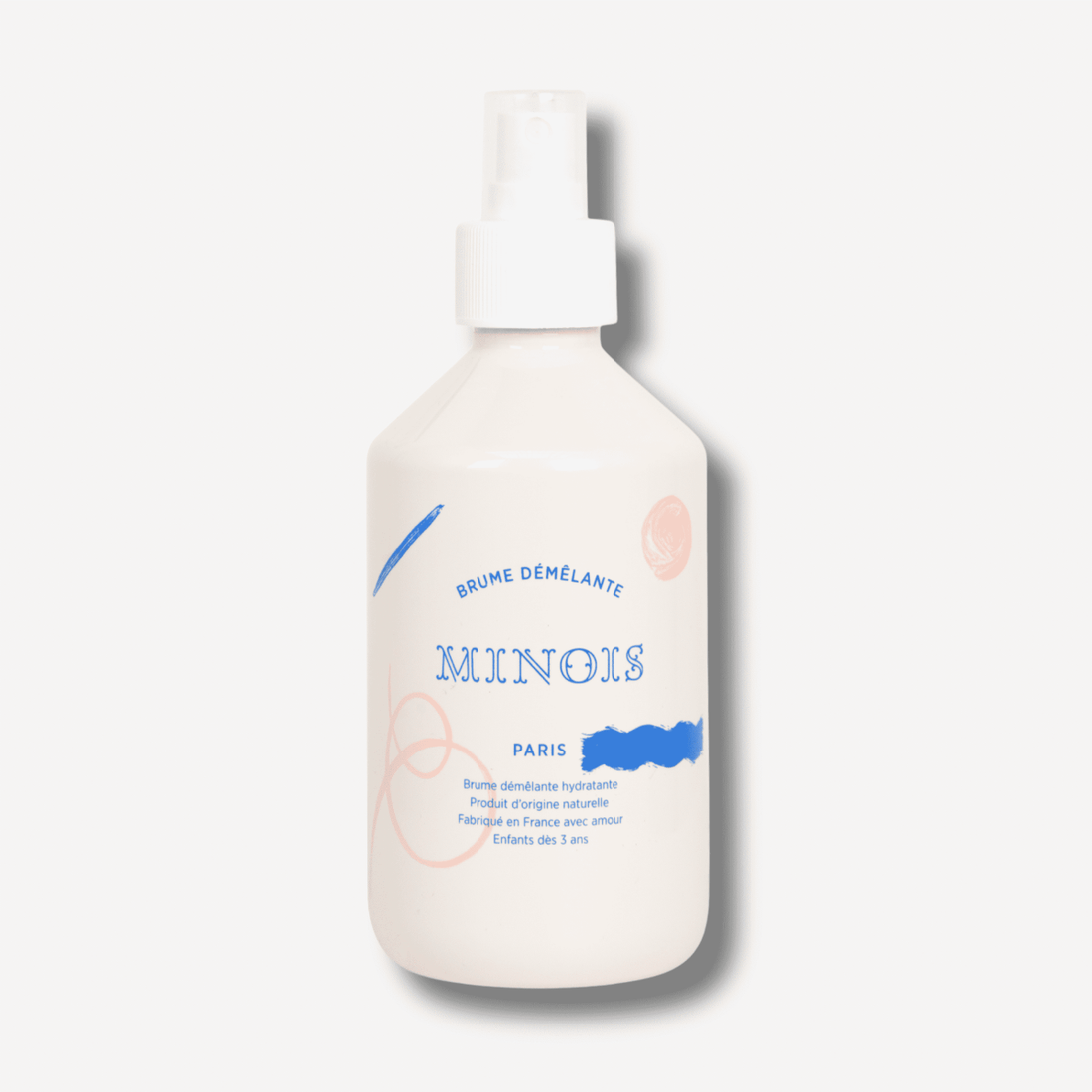 Minois French hair natural hair care detangling mist no-rinse children hair care organic kids hair products Botā France UK