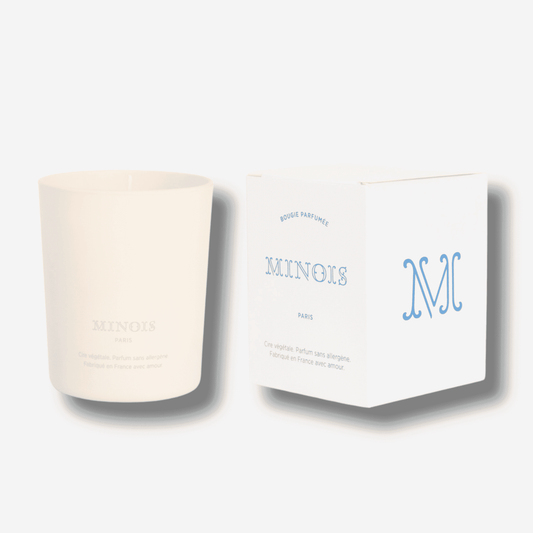 Minois Fragranced Candle — natural wax nursery candle with signature scent | Botā