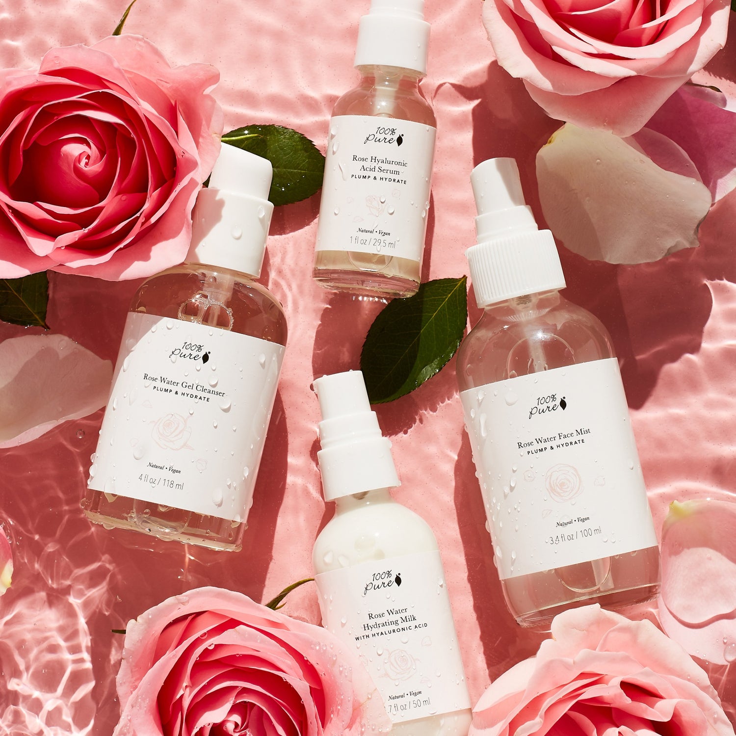 100 Pure Rose Water Hydrating Milk Face | Botā natural skincare.
