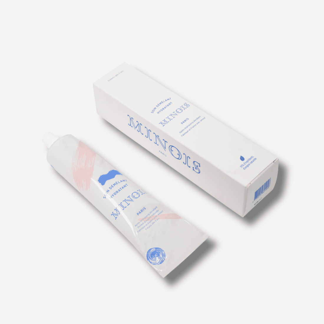 Minois hydrating conditioner Non-toxic baby wellness products organic baby care sensitive skin natural baby France UK Botā