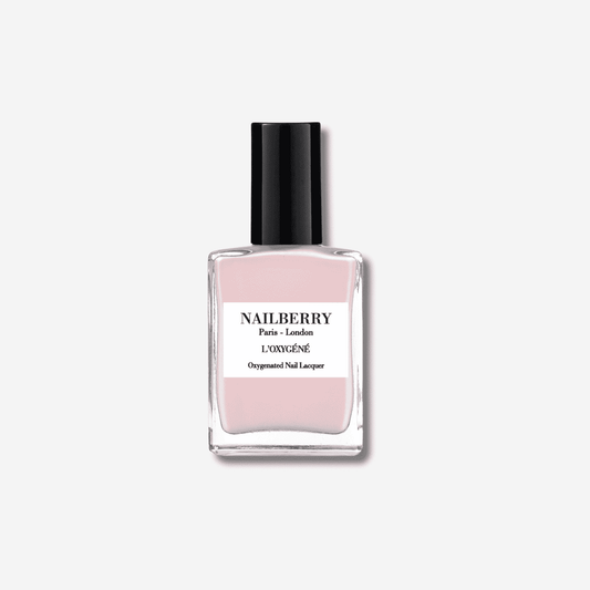 Nailberry Rose Blossom — oxygenated breathable nail polish in soft romantic pink | Botā