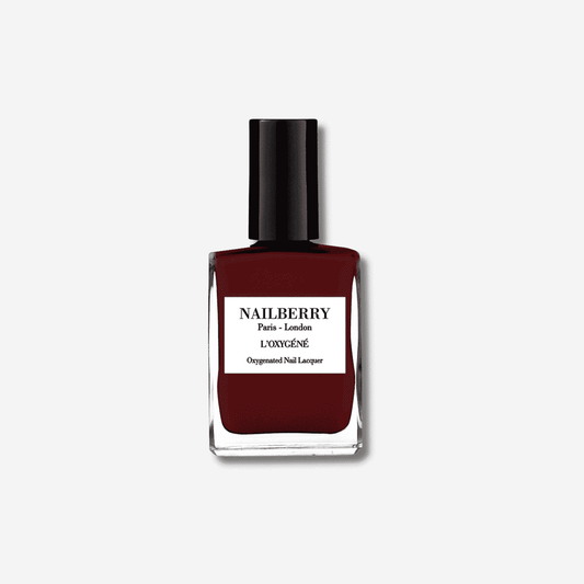 Nailberry Grateful — oxygenated breathable nail polish in warm dusty rose | Botā