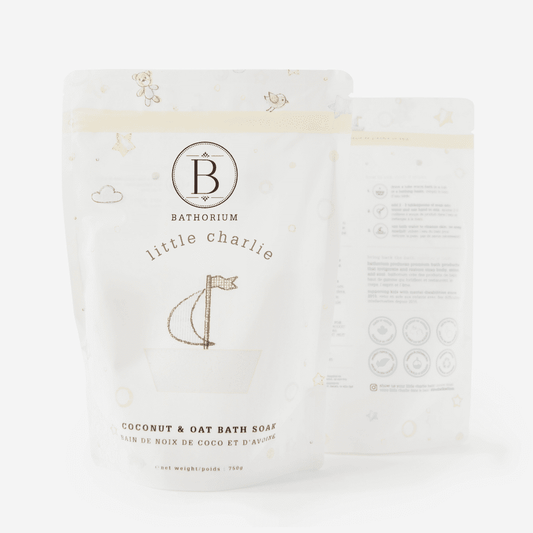 Bathorium Little Charlie Bath Soak — gentle chamomile and oat baby bath soak | Botā