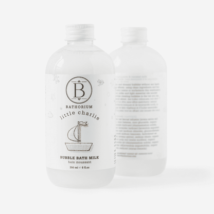 Bathorium Little Charlie natural baby bubble bath safe baby bath products clean baby care plant toxin-free Bota France UK