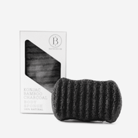 Bathorium Konjac Bamboo Charcoal Body Sponge Bath & Body | Botā natural skincare.