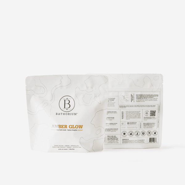 Bathorium Clay Soak- Amber Glow Mineral Bath Bath & Body | Botā natural skincare.