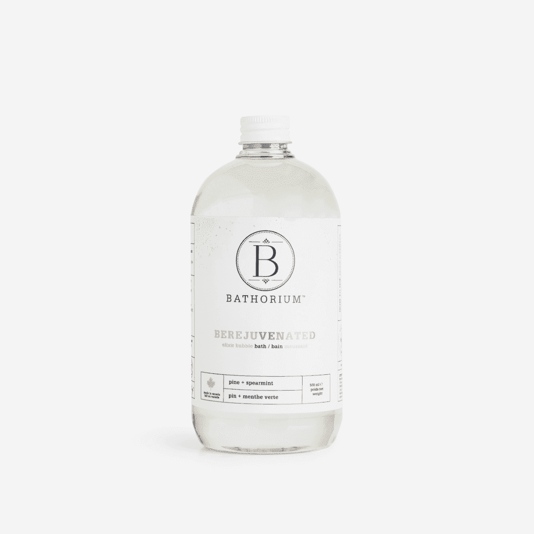 Bathorium rejuvenating natural bubble bath muscle recovery natural wellness bath soothing recovery treatment Botā France UK