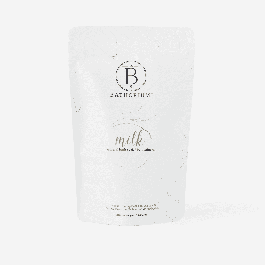 Bathorium MILK Mineral Bath Soak Bath &amp; Body | Botā natural skincare.