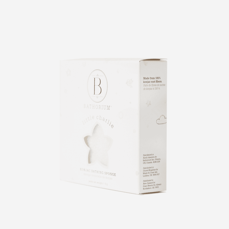 Bathorium Konjac Little Charlie Body Sponge Bath &amp; Body | Botā natural skincare.