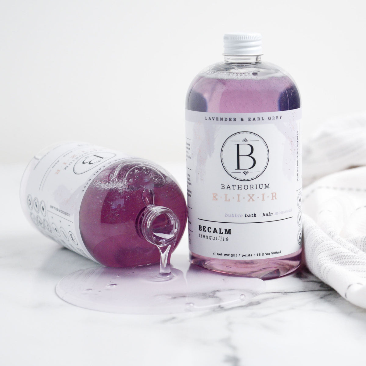 Bathorium Becalm Bubble Bath Elixir Bath &amp; Body | Botā natural skincare.