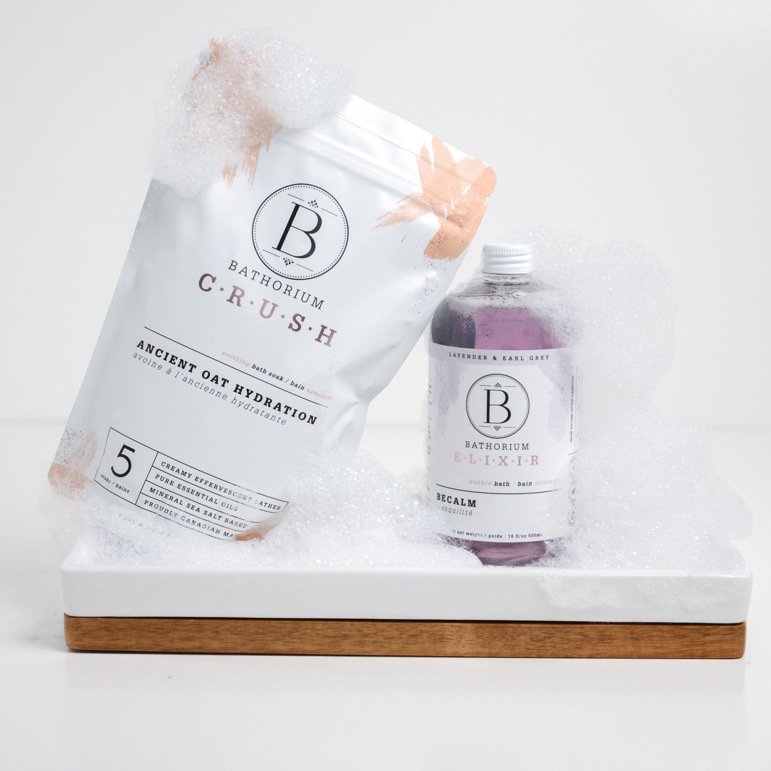 Bathorium Becalm Bubble Bath Elixir Bath &amp; Body | Botā natural skincare.
