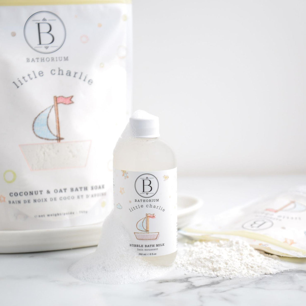 Bathorium Little Charlie Bubble Bath Milk Children | Botā natural skincare.