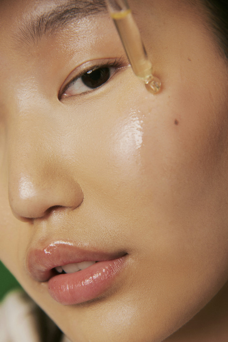 Natural face oil for sensitive skin bota natural oil care face oil 