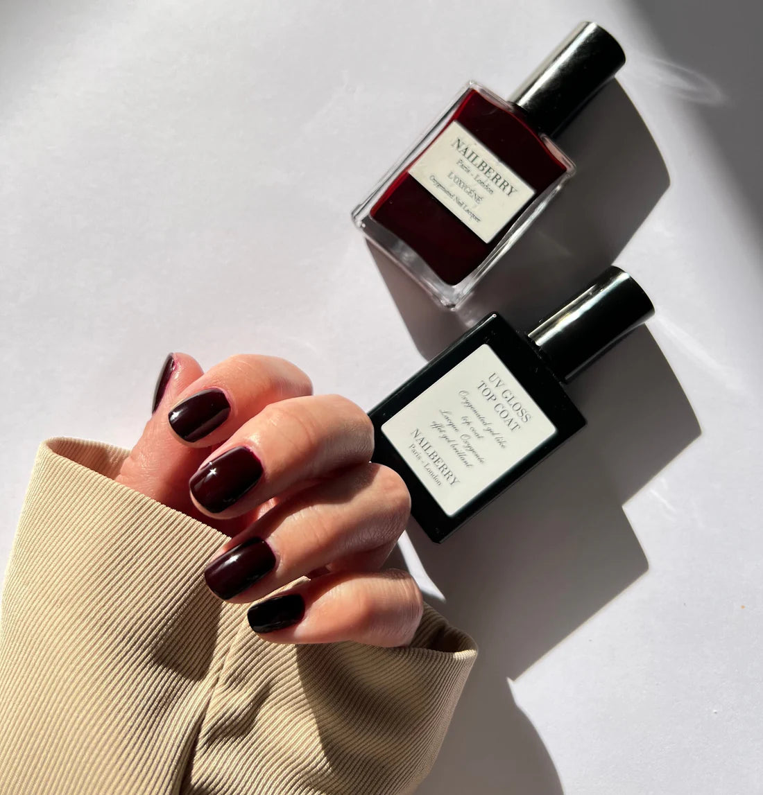 Nailberry UV Gloss Top Coat Nail | Botā natural skincare.