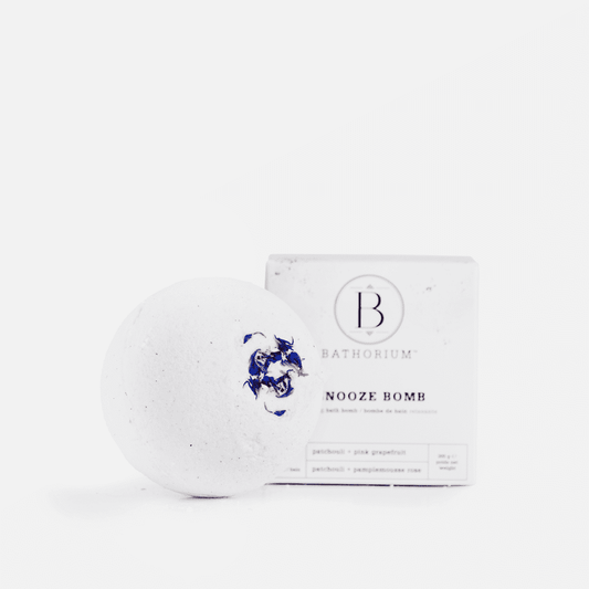 Bathorium Snooze Bomb Bath Bomb — lavender and chamomile sleep-promoting bath bomb | Botā