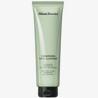 African Botanics Commiphora Face Cleanser — exfoliating gel cleanser with niacinamide and AHAs | Botā