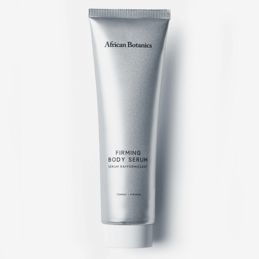 African Botanics Firming Body Serum — lightweight toning body treatment in a glass bottle | Botā