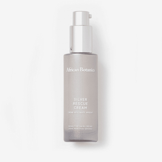 African Botanics Silver Rescue Cream — CBD and colloidal silver cream for sensitive, reactive skin | Botā