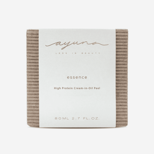 Ayuna Essence High Protein Cream-in-Oil Peel — three-phase grain-free exfoliating treatment | Botā