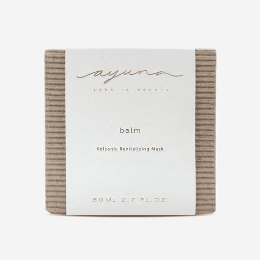 Ayuna Balm Volcanic Revitalizing Mask — volcanic glass and charcoal multi-use detox mask | Botā