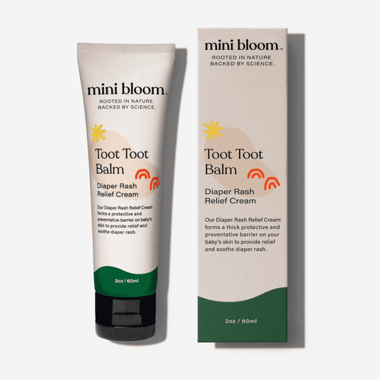 Mini Bloom Toot Toot Balm — zinc oxide diaper rash relief cream for babies | Botā