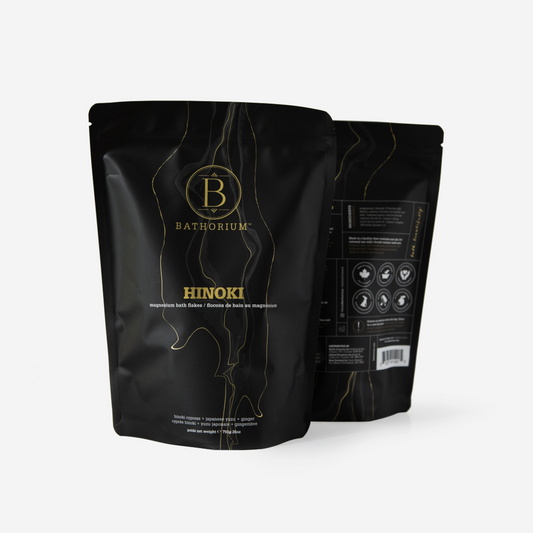 Hinoki Magnesium Bath Flake Soak by Bathorium