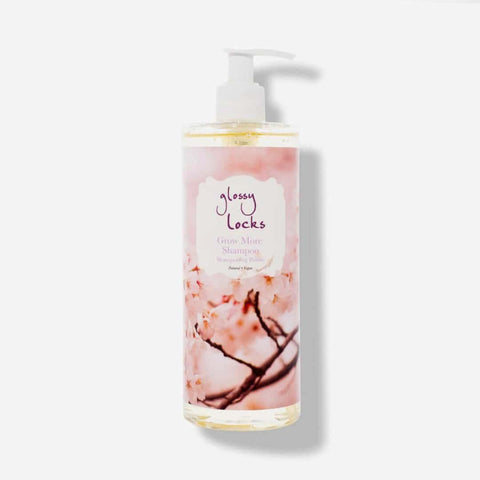 100 Pure Glossy Locks Grow More Shampoo Hair | Botā natural skincare.