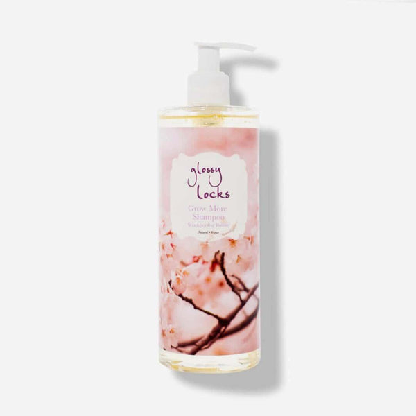 100 Pure Glossy Locks Grow More Shampoo Hair | Botā natural skincare.