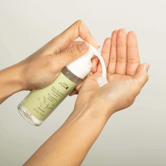 100 Pure Green Tea Cloud Foam Face Cleanser Face | Botā