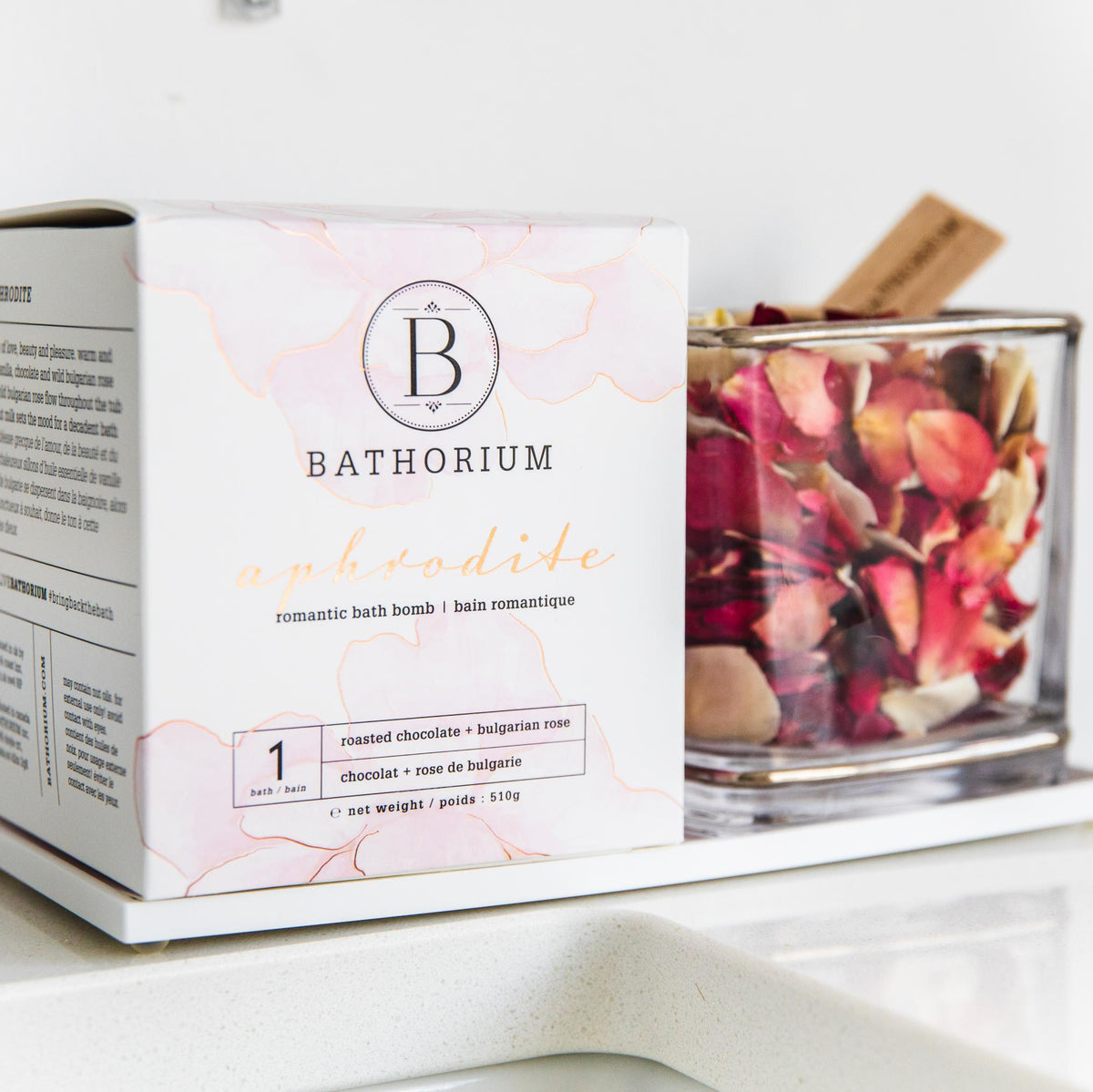 Bathorium Bath Bomb Aphrodite Bath &amp; Body | Botā natural skincare.