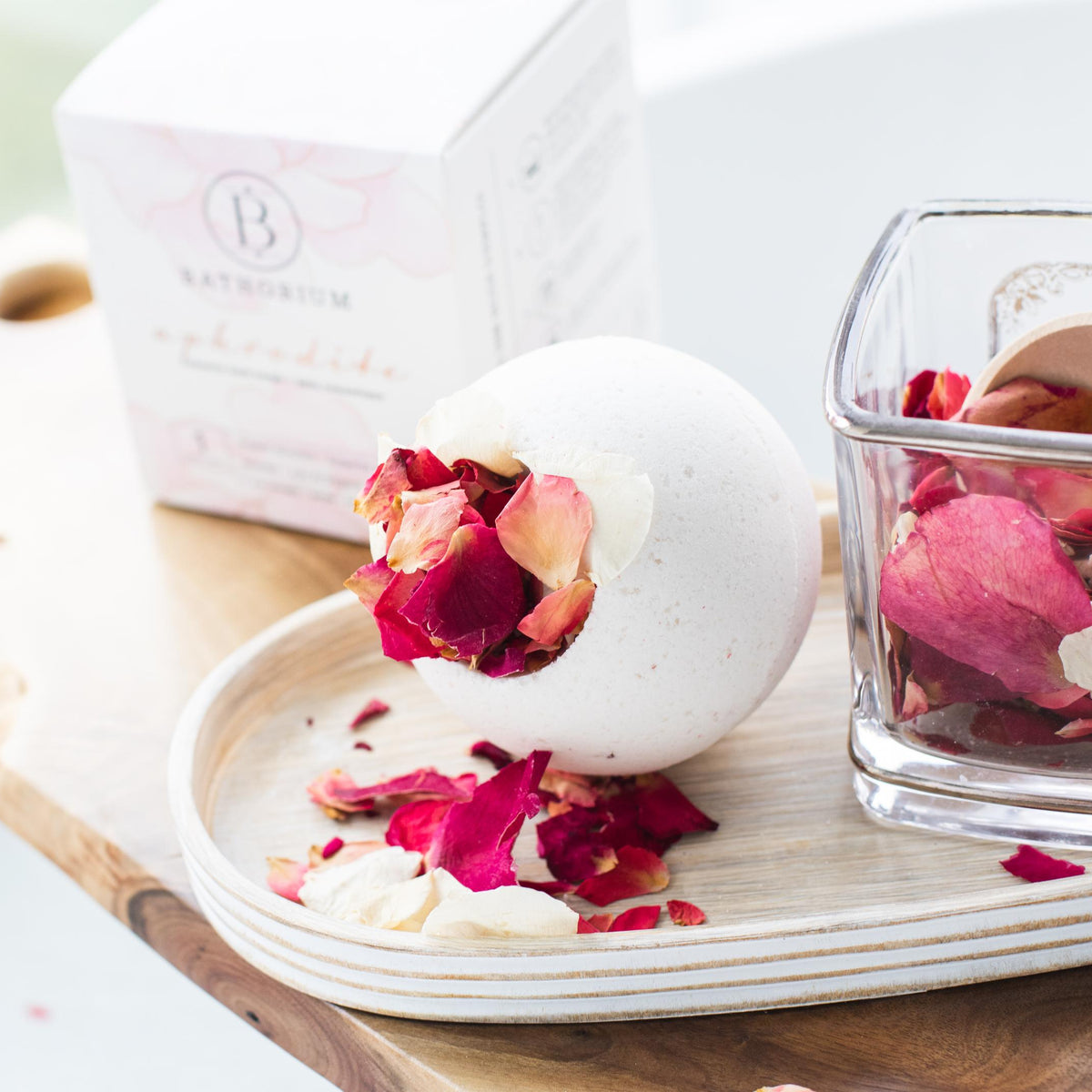 Bathorium Bath Bomb Aphrodite Bath &amp; Body | Botā natural skincare.