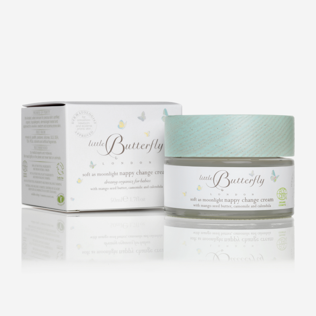 Soft As Moonlight Nappy Change Cream by Little Butterfly