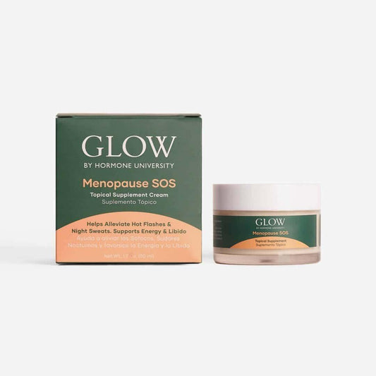 Glow Botanica Menopause SOS — topical balm with magnesium and botanicals for menopause relief | Botā